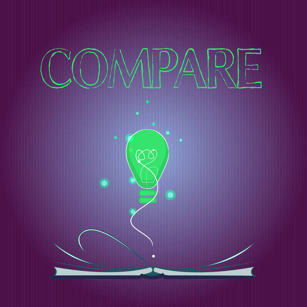 Texto para escribir palabras Comparar. Concepto de negocio para la Medida de Estimación Note las similitudes entre
 - Foto, imagen