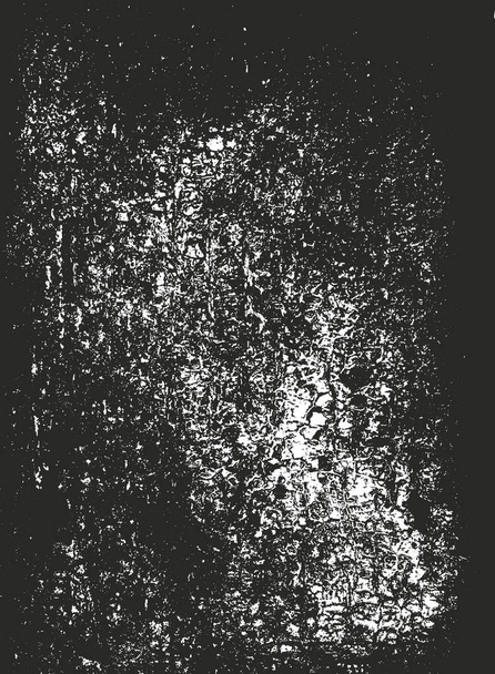 Сжатая текстура из ржавого очищенного металла. гранж фон. абстрактная полутоновая векторная иллюстрация - Вектор,изображение