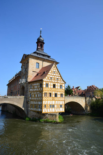 Bamberg, Alemanha Vista para a cidade histórica de Bamberg, Baviera, região Alta Franconia, Alemanha
 - Foto, Imagem