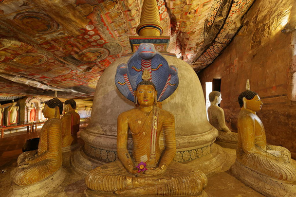 Jeskynní chrámy Dambulla na Srí Lance - Fotografie, Obrázek