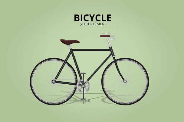 Ρεαλιστική ποδήλατο - ρεαλιστική φορέα σχεδιασμού - Διάνυσμα, εικόνα