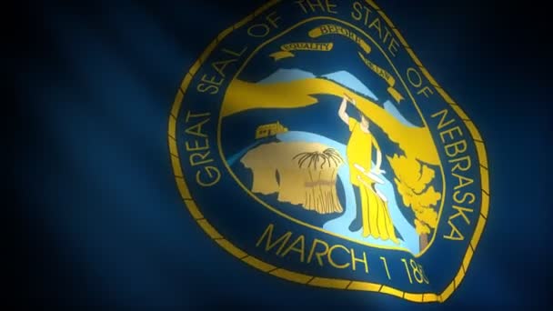ネブラスカ州の旗 - 映像、動画