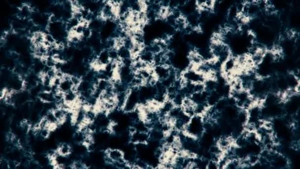 O fundo abstrato dos fluxos de tinta ou fumaça é caleidoscópio ou teste de tinta de Rorschach em câmera lenta. Tinta colorida fluorescente ou fumaça. Queda de cor na água. Substância mística móvel
 - Filmagem, Vídeo