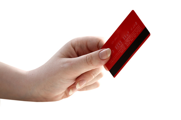 Рука тримає кредитну картку
 - Фото, зображення