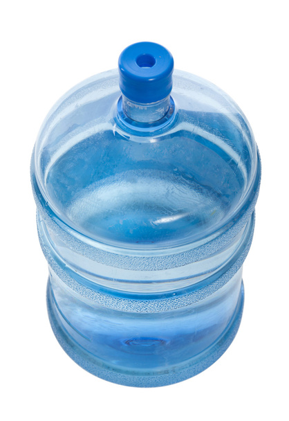 velké modré plastové láhve pro pitnou vodu - Fotografie, Obrázek
