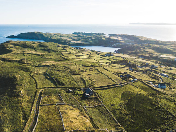 Aerial view of the Cape Clear Island - Foto, imagen