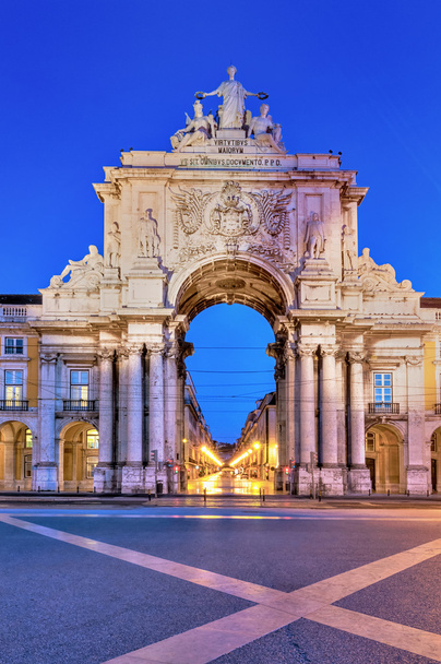 arco de augusta en Lisboa - Fotoğraf, Görsel