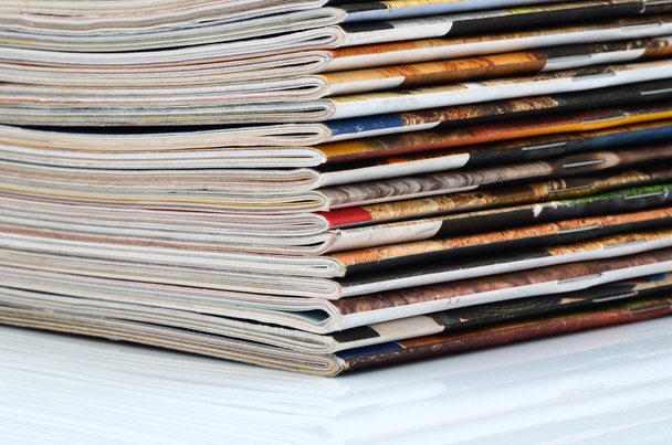 Magazines stack - Zdjęcie, obraz