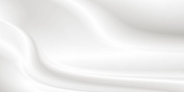 White cosmetic cream background - Photo, Image