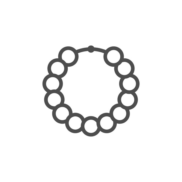 icona linea di perline
 - Vettoriali, immagini