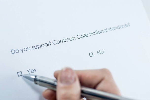 Do you support Common Core national standards? - Photo, Image