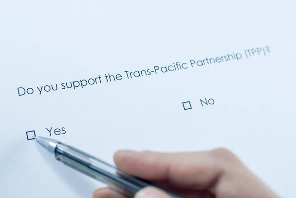 Trans-Pasifik Ortaklığı (DYP destekliyor musunuz)? - Fotoğraf, Görsel