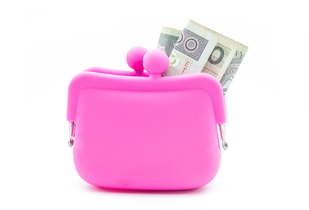 pink purse - Fotó, kép