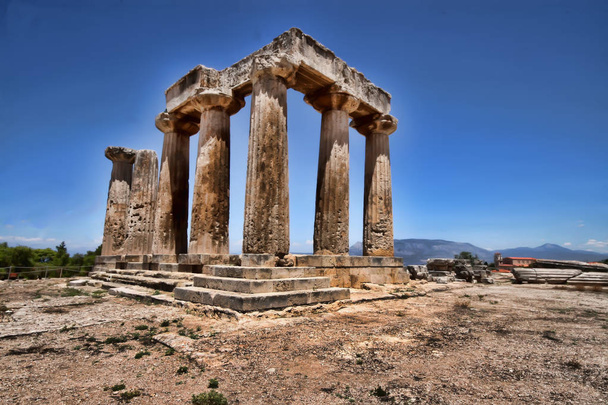 Rooman temppelin rauniot, Kreikka
 - Valokuva, kuva