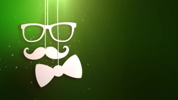 Happy isä päivä vihreä tausta animaatio
 - Materiaali, video