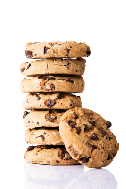 Pile of chocolate cookies - Photo, image