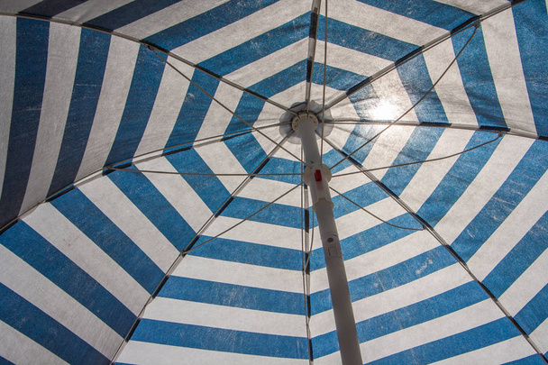 Detail of beach umbrella - Zdjęcie, obraz