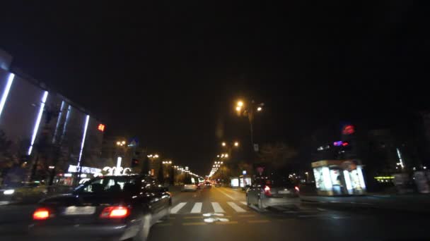 Bukurešť v noci - Záběry, video