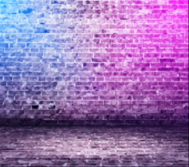 кирпичный фон с неоновыми огнями
 - Фото, изображение