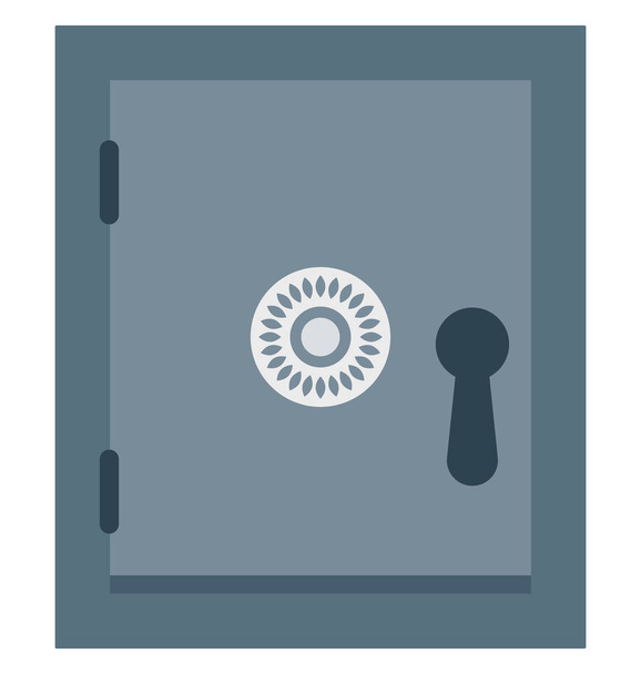 Locker Color Isolated Vector Icon that can easily be modified and edit
.  - Вектор,изображение