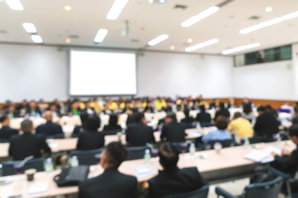 Blur of business Conference and Presentation in the conference hall. - Photo, Image
