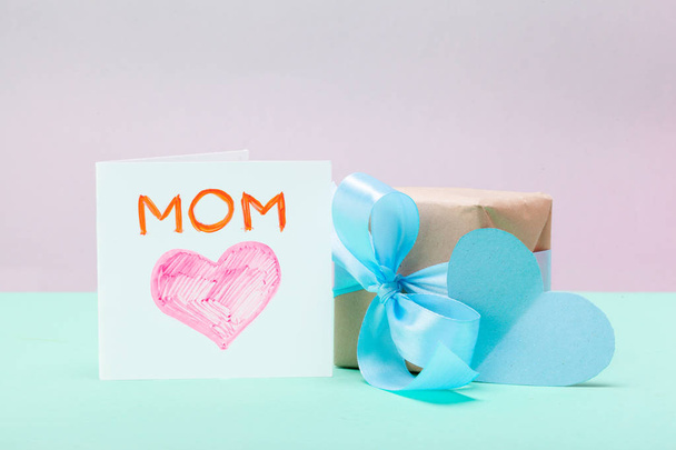 Happy Mothers Day greeting card template - Fotografie, Obrázek