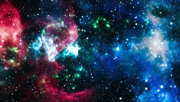 Nebulosa Estrella Brillante. Galaxia distante. Imagen abstracta. Elementos de esta imagen proporcionados por la NASA
. - Foto, Imagen