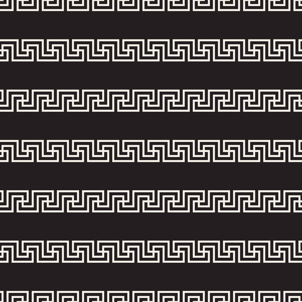 Vector seamless pattern. Modern stylish abstract texture. Repeating geometric tiles from striped element - Vector, Image