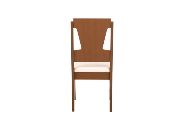 Wood chair. Object isolated of white background - Φωτογραφία, εικόνα