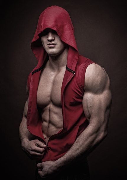 Model in a hoody - Photo, Image