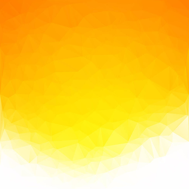 Orange Polygonal Mosaic Background, Creative Design Templates - Vector, Image