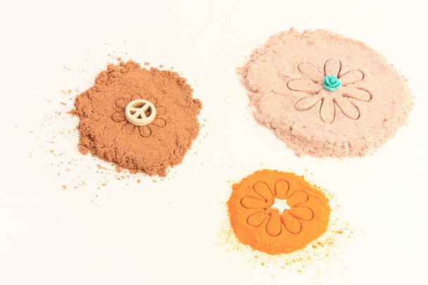 Pink salt and other spices - Photo, image