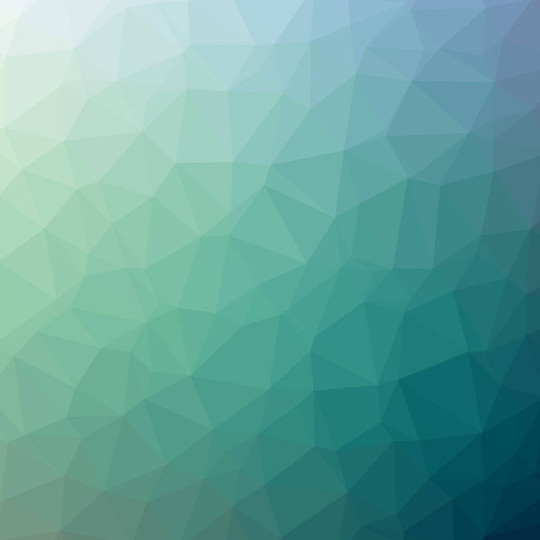 Абстрактная иллюстрация синего квадрата на фоне низкого полюса
 - Фото, изображение