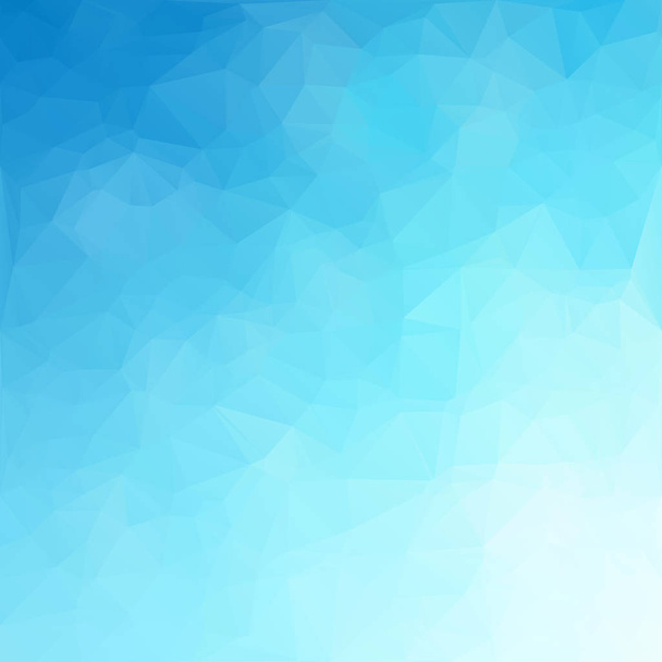 синий многоугольный фон мозаики, шаблоны креативного дизайна - Вектор,изображение