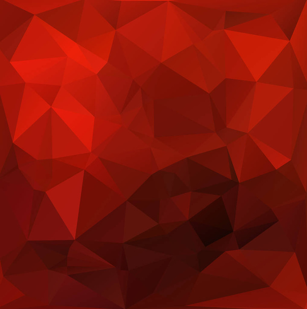 Red sfondo mosaico poligonale, Modelli di design creativo - Vettoriali, immagini