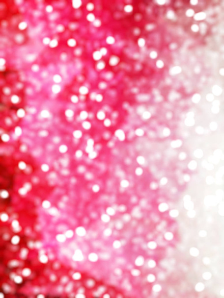 Defocused Unique Abstract Pink Bokeh Festive Lights - Photo, Image