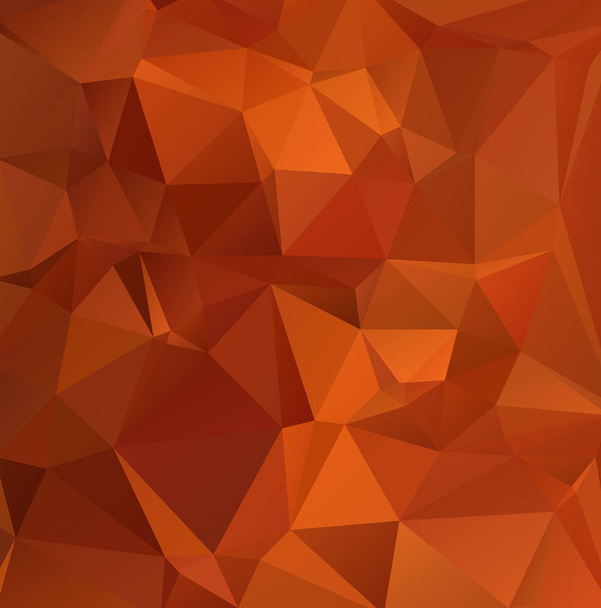 Fundo do mosaico poligonal laranja, modelos de design criativo
 - Vetor, Imagem