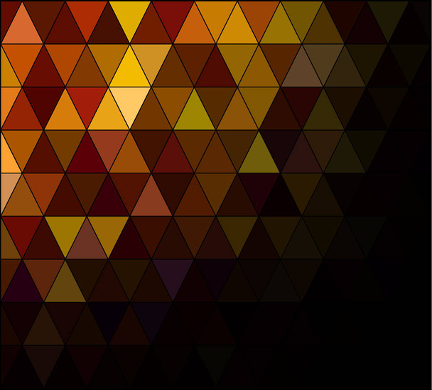 Yellow Square Grid Mosaic Background, Creative Design Templates - Vecteur, image