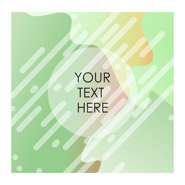 Colorful background with typography vector - Vetor, Imagem