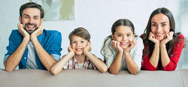 Young family spending happy time at home  - Photo, Image
