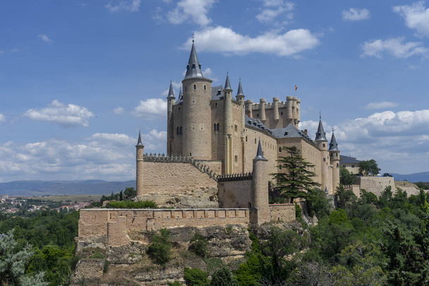 Monumenti della città di Segovia, il Real Alcazar, Spagna
 - Foto, immagini