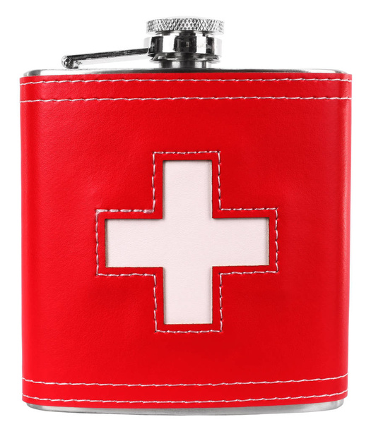 Hip flask for pocket - Photo, Image