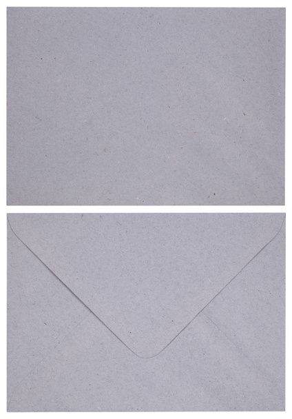 Ancienne lettre enveloppe bleue
 - Photo, image