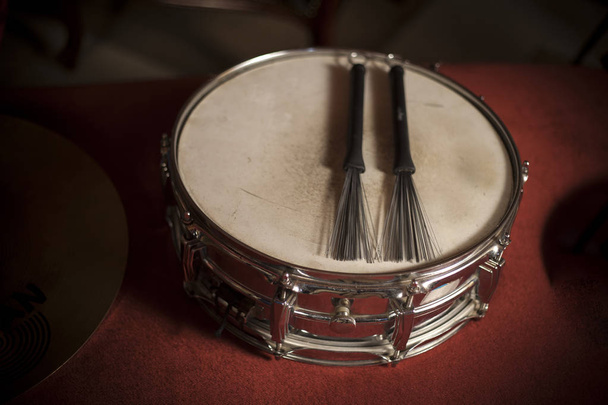drum for jazz, close up - Photo, Image
