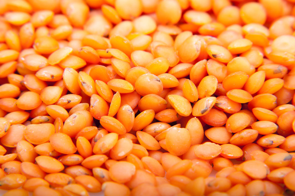 Texture of red lentils - Photo, Image