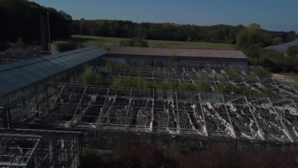Old abandoned greenhouse - Footage, Video
