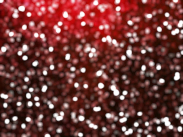 Defocused Unique Abstract Red Bokeh Festive Lights - Fotografie, Obrázek