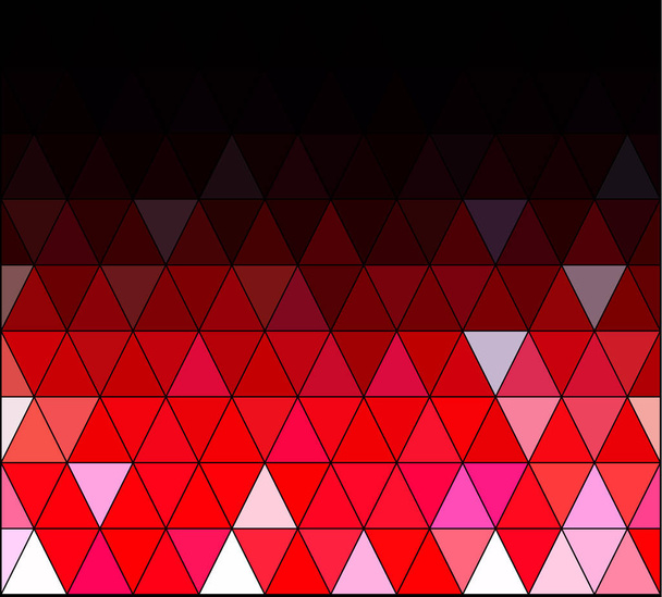 Red Square Grid Mosaic Background, Creative Design Templates - Vecteur, image