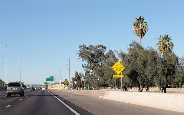Arizona Photo Enforcement Zone sulla Interstate-17, Phoenix
 - Foto, immagini