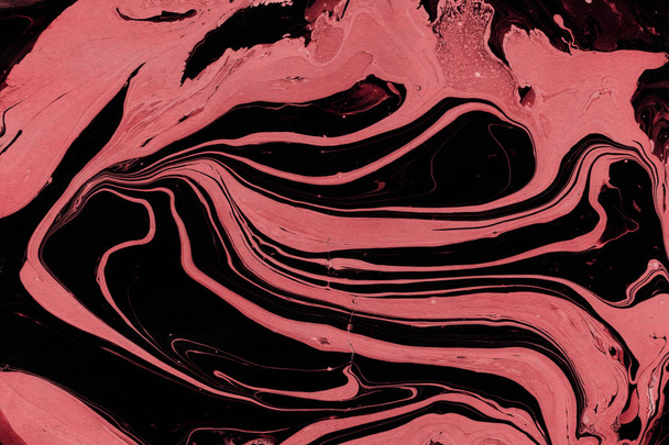 Red Marble background with paint splashes texture - Φωτογραφία, εικόνα